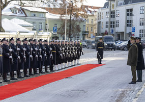 Lietuvoje oficialiu vizitu lankosi Norvegijos ginkluotųjų pajėgų vadas generolas Eirik Kristoffersen - 1