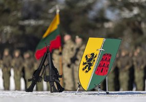 NATO daugianacionalinė kovinė grupė tapo sudėtine Lietuvoje dislokuotos Vokietijos brigados dalimi - 1