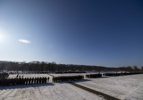 NATO daugianacionalinė kovinė grupė tapo sudėtine Lietuvoje dislokuotos Vokietijos brigados dalimi - 13
