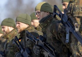 NATO daugianacionalinė kovinė grupė tapo sudėtine Lietuvoje dislokuotos Vokietijos brigados dalimi - 8