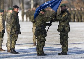 NATO daugianacionalinė kovinė grupė tapo sudėtine Lietuvoje dislokuotos Vokietijos brigados dalimi - 10