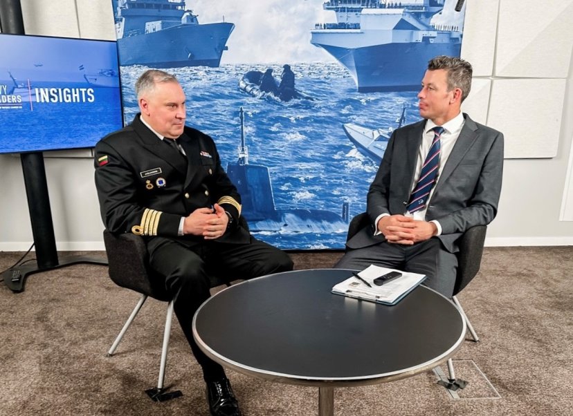 KJP vadas dalyvavo tarptautinėje gynybos technologijų konferencijoje „Navy Tech 2026“