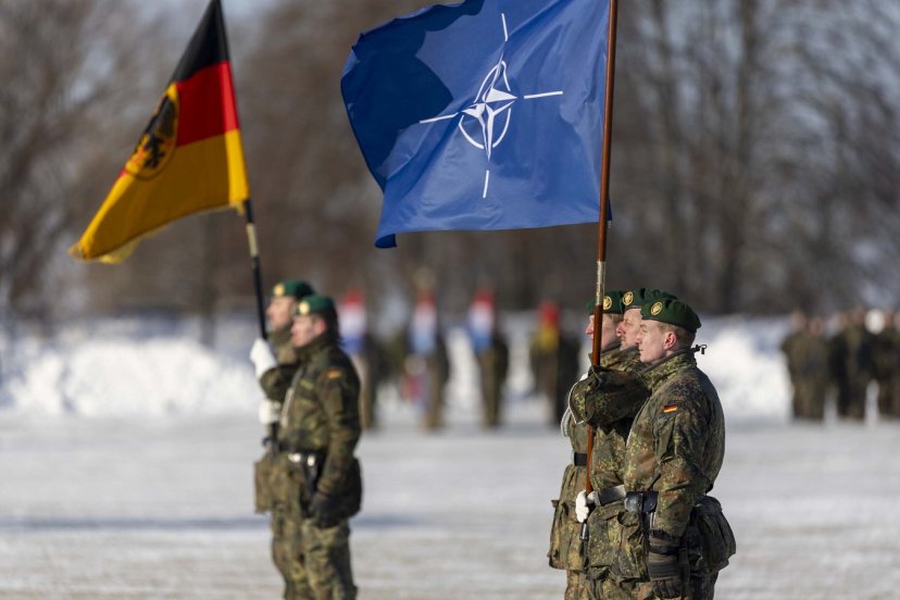 NATO Multinational Battlegroup has merged with the German Brigade Litauen stationed in Lithuania  