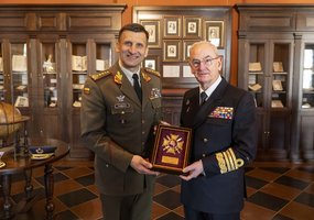 Lietuvoje lankosi Ispanijos ginkluotųjų pajėgų vadas - 10