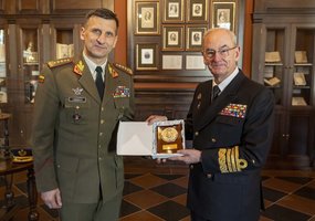 Lietuvoje lankosi Ispanijos ginkluotųjų pajėgų vadas - 11