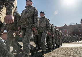 Second Lithuanian Contingent deployed to NATO Kosovo Force at a ceremony in Klaipėda   - 2