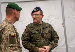 Metų darbo rezultatas: Lietuvos kariuomenės 1-oji divizija gavo svarbų įvertinimą pratybose... - 7