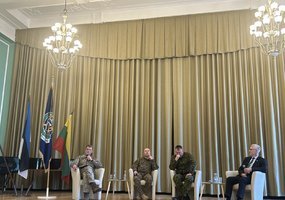 Chief of the Defence Staff attended discussion of representatives of the three Baltic states’... - 2
