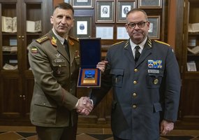 Chief of Defence of Sweden is on a visit in Lithuania  - 7