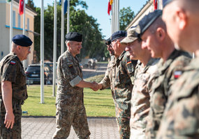 Aptartos Lietuvos funkcijos tapus ketvirtąja pagrindine NATO Šiaurės Rytų korpuso valstybe - 1