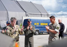 DSACEUR Air Chief Marshal Sir John Stringer is on a visit to Lithuania  - 4