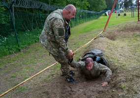 Algirdo pėstininkų batalione – kliūčių ruožo „Vilko Takas“ 30-mečio minėjimas - 4