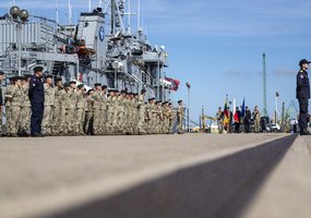 NATO laivų junginiui vadovauti pradeda Lietuvos karininkas - 9