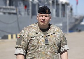 NATO laivų junginiui vadovauti pradeda Lietuvos karininkas - 7