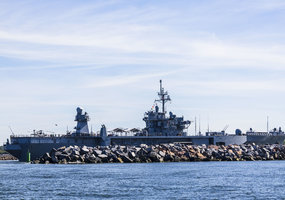 Klaipėdos uoste vizitą pradėjo JAV karinio jūrų laivyno flagmanas „USS Mount Whitney“ - 5