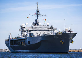 Klaipėdos uoste vizitą pradėjo JAV karinio jūrų laivyno flagmanas „USS Mount Whitney“ - 6
