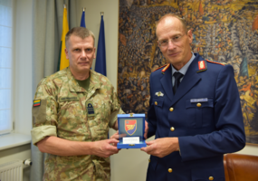 Commander of the Ground-Based Units of the Air Force Forces Command paid a visit to Lithuania  - 2