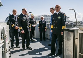 Commander of the Lithuanian Navy took part in a ship transfer to Ukraine ceremony   - 3