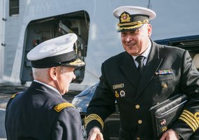Commander of the Lithuanian Navy took part in a ship transfer to Ukraine ceremony   - 1