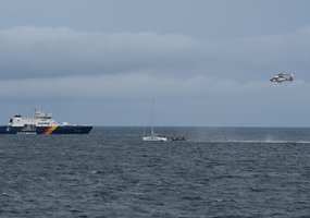 LNS Skalvis (M53) responded to MAYDAY signal while on  BALTOPS 2026  - 1