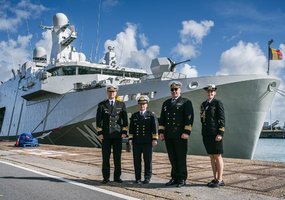 Commander of the Lithuanian Navy took part in a ship transfer to Ukraine ceremony   - 2