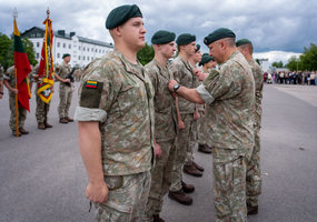 Parengtąjį Lietuvos kariuomenės rezervą papildė 12-oji „Jaunųjų Vilkų“ laida - 4