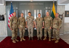 JAV Nacionalinės gvardijos biuro vadas lankosi Lietuvoje - 4