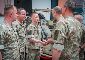 Baigėsi tarptautinė mokymo misija „Interflex“, parengta daugiau 60 000 Ukrainos karių - 1