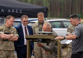 Kariuomenės pratybose „Vanguard 26“ testuotos privačių gamintojų dronų ir oro balionų aptikimo... - 5
