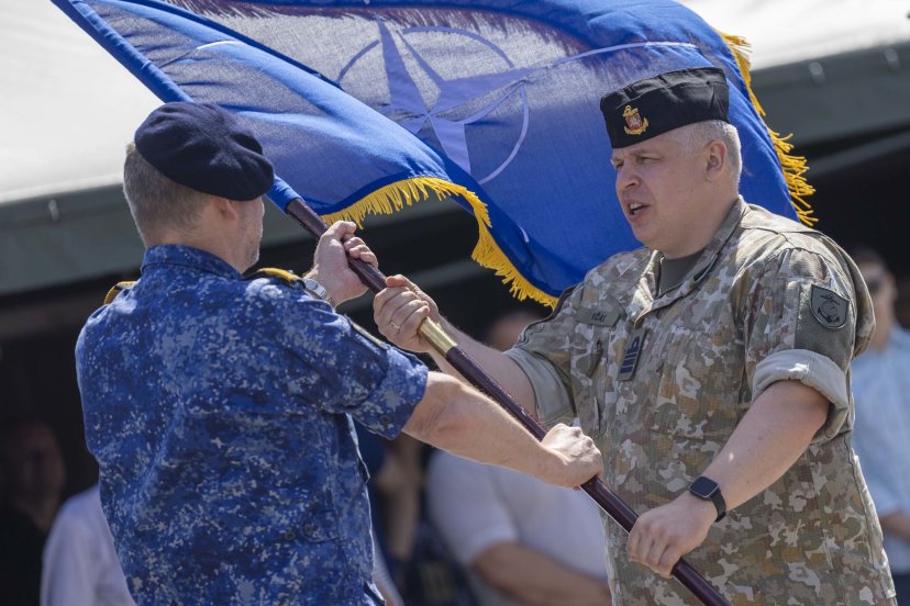 NATO laivų junginiui vadovauti pradeda Lietuvos karininkas