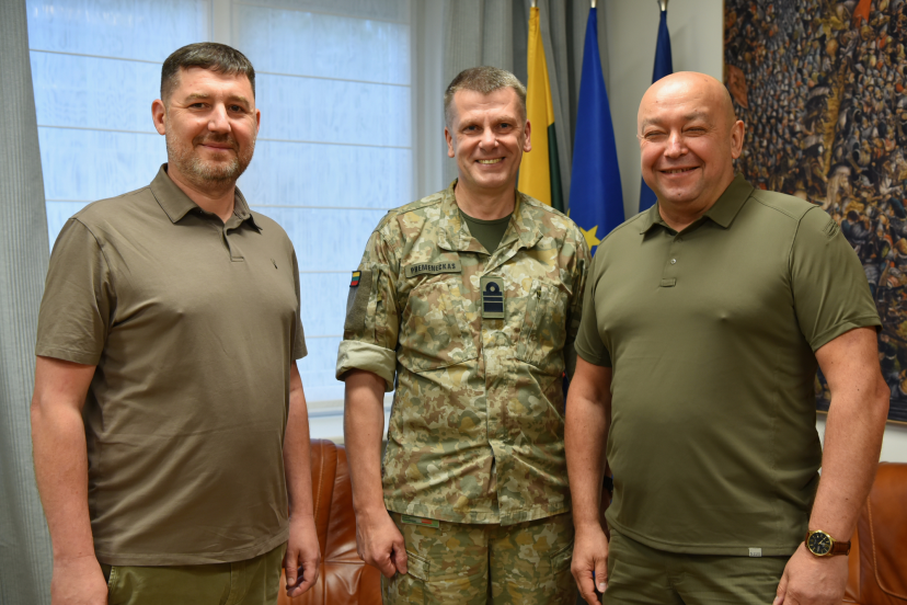 Ukraine’s air defence and autonomous systems experts visited the Lithuanian Armed Forces 