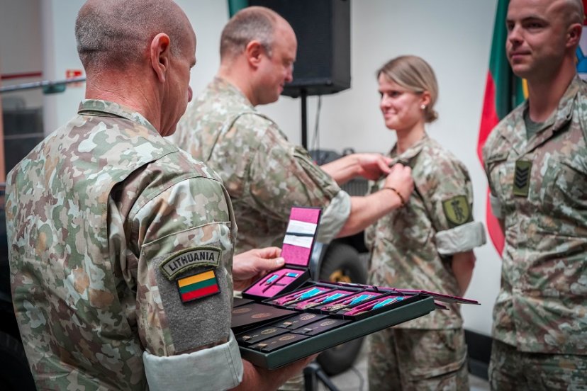 Baigėsi tarptautinė mokymo misija „Interflex“, parengta daugiau 60 000 Ukrainos karių
