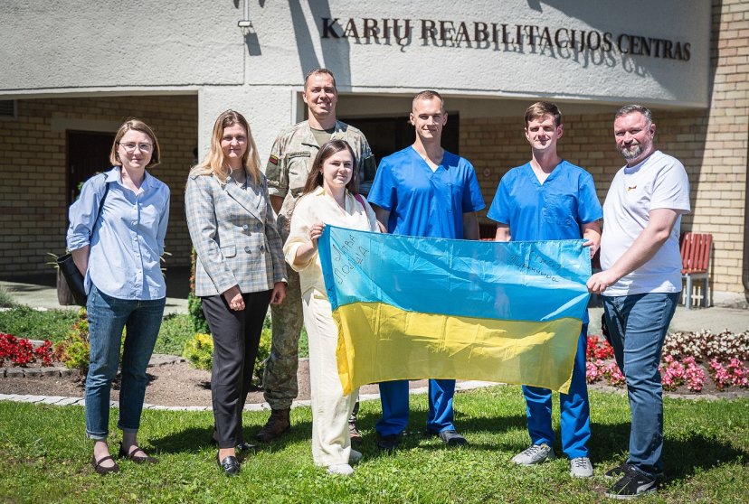 Žytomyro karinės ligoninės reabilitacijos specialistai lankėsi Karių reabilitacijos centre...