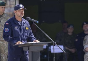 Lithuanian officer assumes command of the Standing NATO Mine Countermeasures Group 1  - 9