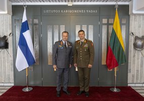 Chief of Defence of Finland conducts a formal visit to Lithuania focussed on the Autonomous and... - 8