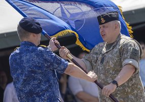 Lithuanian officer assumes command of the Standing NATO Mine Countermeasures Group 1  - 10