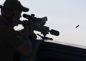 NATO šalių snaiperiai Lietuvoje varžosi dėl taikliausiojo titulo - 3