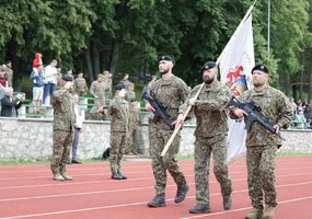 Lietuvos kariai savanoriai pelnė prizinę vietą Latvijos Zemessardze vasaros sporto žaidynėse - 5