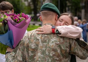 Nauja lyderių karta: rezervo karininkais tapo jaunesniųjų karininkų vadų mokymų klausytojai - 11