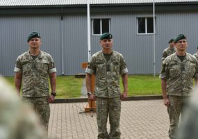 Lietuvos didžiojo kunigaikščio Kęstučio pėstininkų batalionui vadovauti pradeda plk. ltn. Tadas... - 2