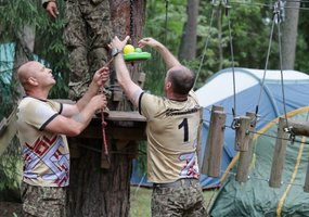 Lietuvos kariai savanoriai pelnė prizinę vietą Latvijos Zemessardze vasaros sporto žaidynėse - 4