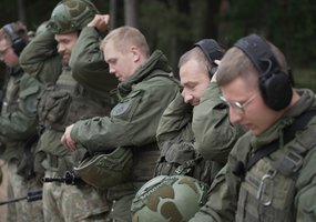 Baigėsi tris savaites trukę rezervo karių mokymai - 1