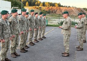 Pėstininkų brigada „Geležinis Vilkas“ Vokietijoje tobulino sąveiką su sąjungininkais - 1