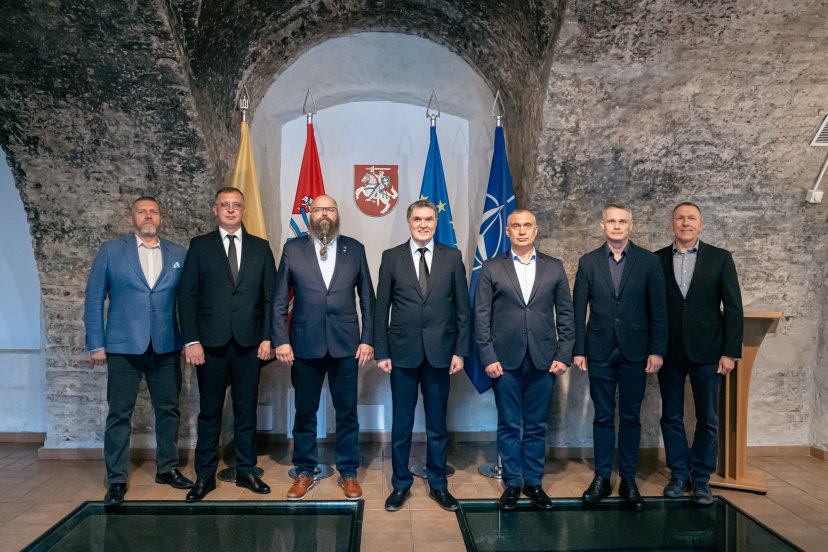 Vilniuje susitiko trijų Baltijos šalių Karo policijos vadai: daugiausia dėmesio –...