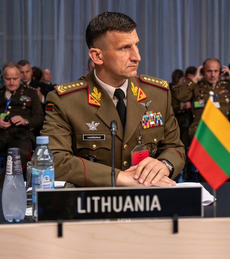 Lietuvos kariuomenės vadas NATO Karinio komiteto konferencijoje aptarė Aljanso gynybos stiprinimą...