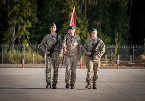 Didžiojo Lietuvos etmono Jonušo Radvilos mokomasis pulkas paminėjo 28-ąsias įkūrimo metines - 4