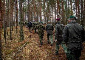Vokietijos, Nyderlandų ir Lietuvos kariuomenių Sausumos pajėgų vadai aptarė gynybos planus Lietuvoje - 2
