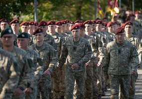 Lietuvos kariai išlydėti į tarptautinę operaciją Kosove - 3