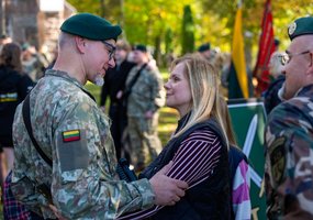 Pirmosios divizijos gretas papildė antroji SNKT karių laida - 21