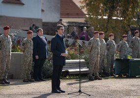 Lietuvos kariai išlydėti į tarptautinę operaciją Kosove - 4